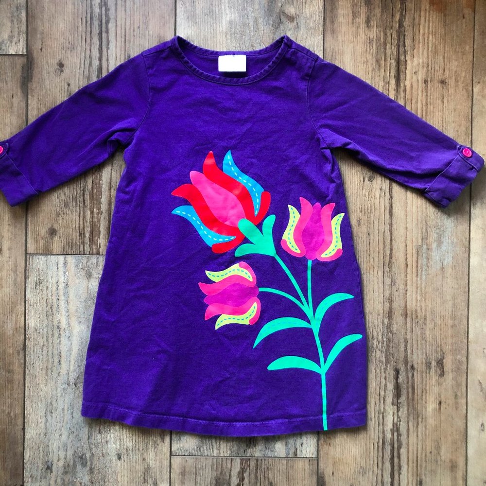 Hanna Andersson Purple Tunic Top 110